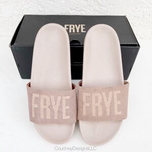 Frye Lola Perf Slide- Blush- W6.5